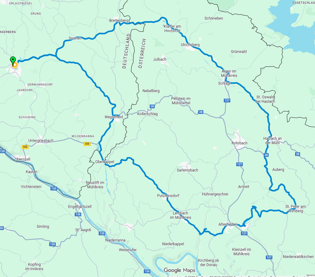 Google Maps Tourbild